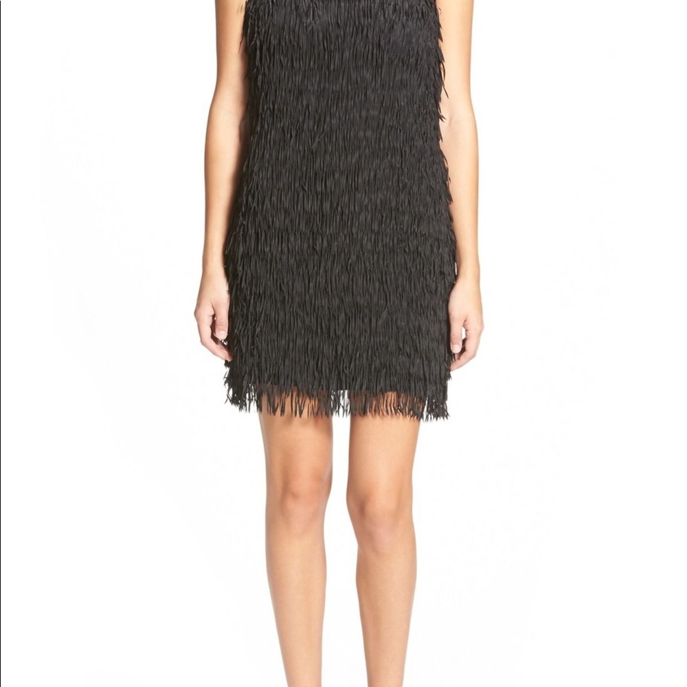 Soloiste back fringe dress